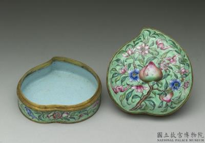 图片[2]-Copper-body painted enamel box, Qing dynasty, Qianlong reign (1736-1795)-China Archive